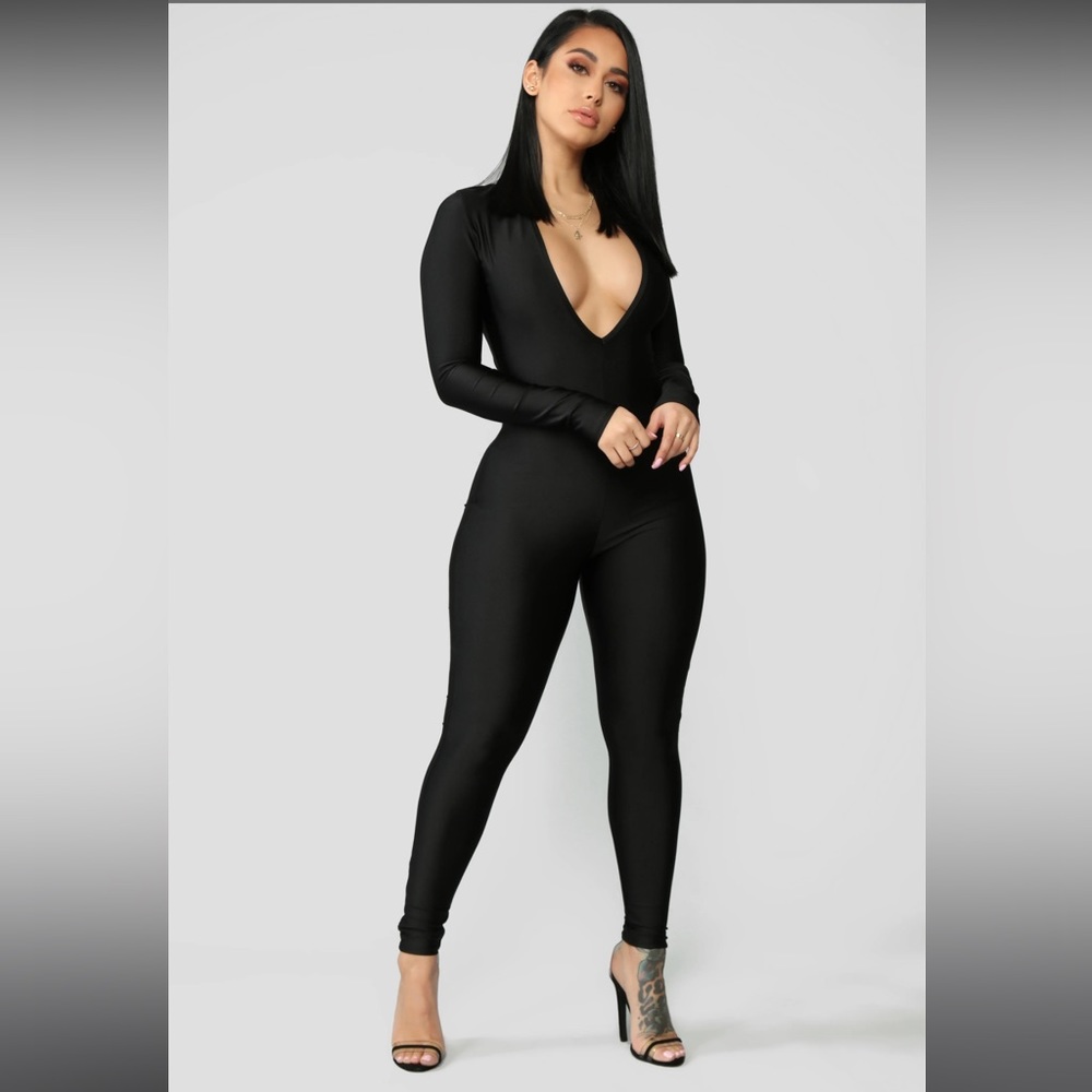 Fashionnova Jumpsuit Black
